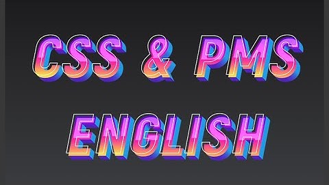 Complex | Compound Sentences | English grammar for CSS and pms
