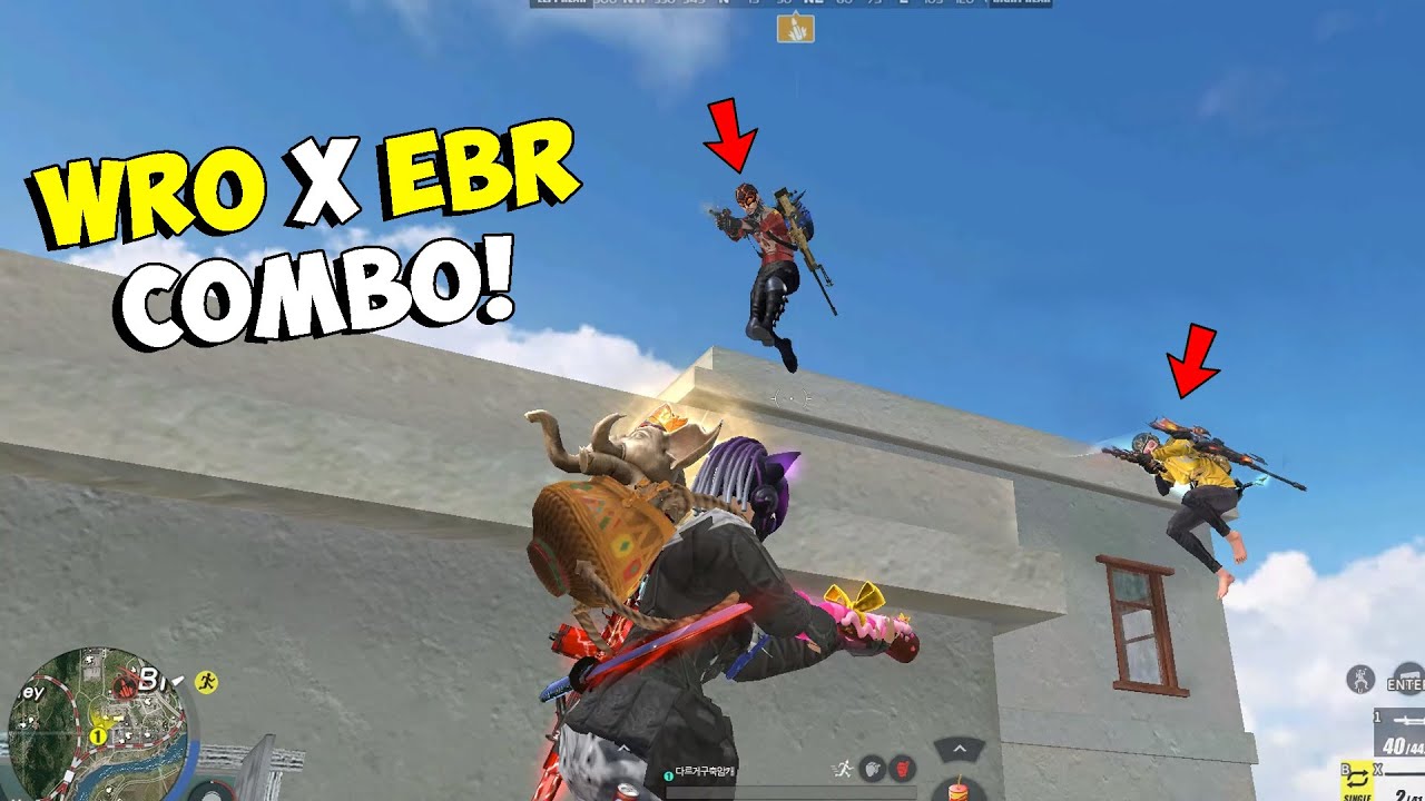 WRO X EBR BURST COMBO! (ROS GAMEPLAY)