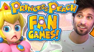 WEIRD Princess Peach Fan Games! - Spacehamster