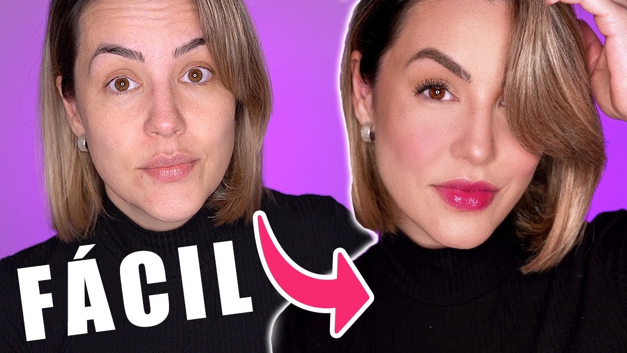 MAKE ACORDEI LINDA PARA O DIA , TRABALHO, VÍDEO CHAMADA