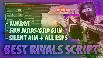 *NEW* Rivals Script With SILENT AIM + Gun Mods (KEYLESS PASTEBIN 2025)