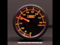 Prosport volt gauge 45mm clear lens series