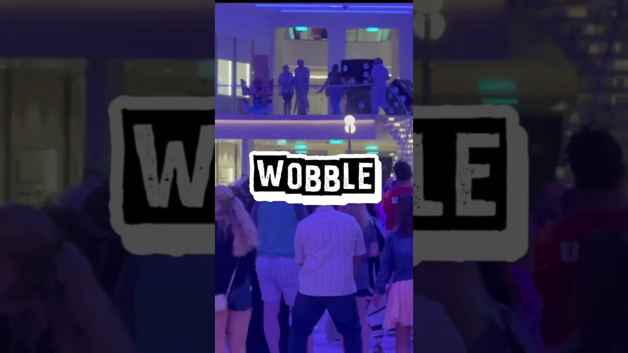 Star Of The Seas Boarding Day Night One Vibes Wobble Boots On Ground RoyalCaribbean