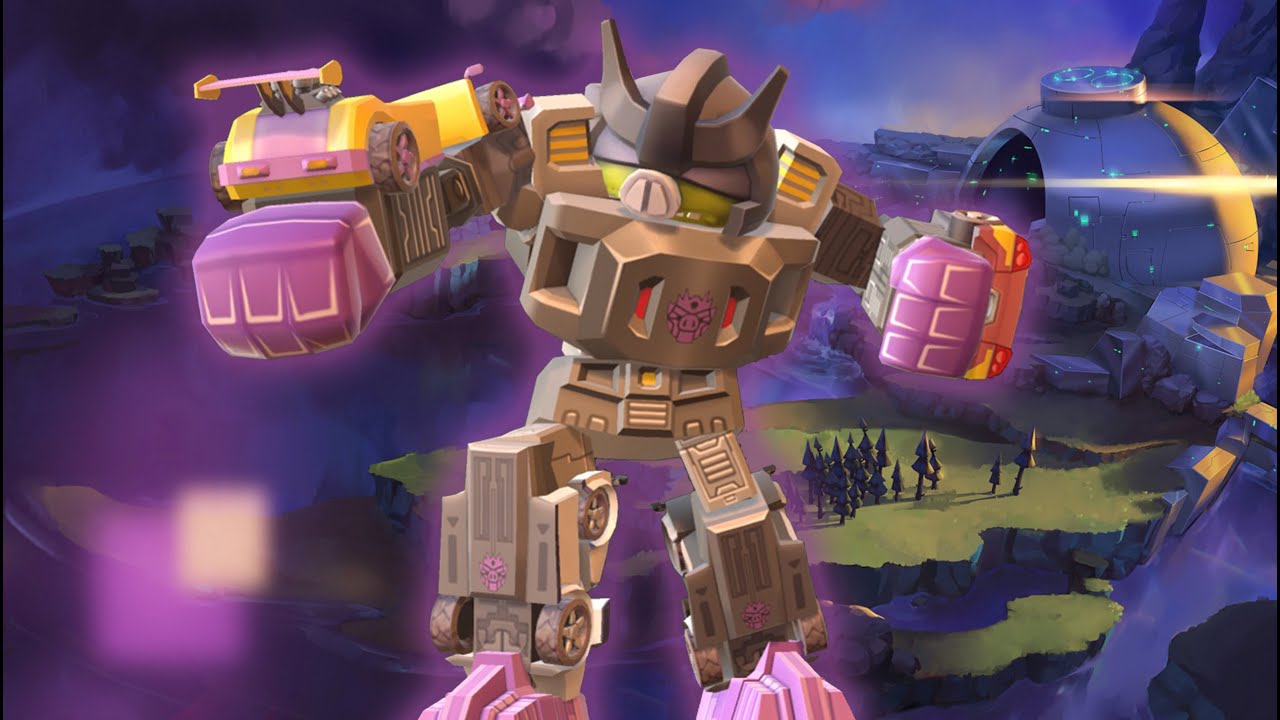 Explosive Challenge Run - MIGHTY MENASOR - Angry Birds Transformers