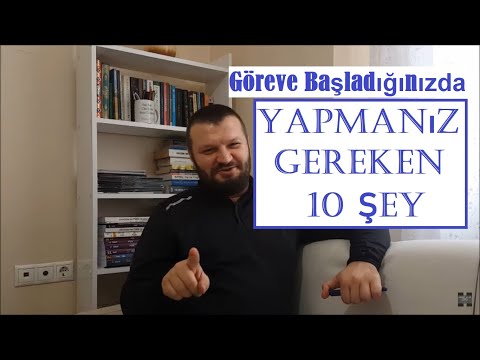 Okulda Göreve Başladığınızda Yapmanız Gereken 10 Şey