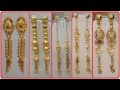 Latest 22k Gold Long Earrings Design with Price And Weight | New collection | trisha gold art