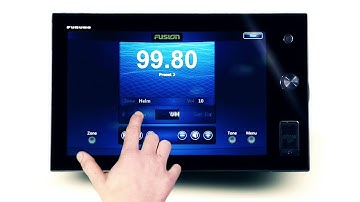 FUSION Link Tutorial on a FURUNO NavtNet TZtouch2