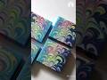 How to make Modified Peacock Swirl!#shorts #soapmaking