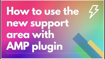 How to get the UUID support code with the official AMP plugin
