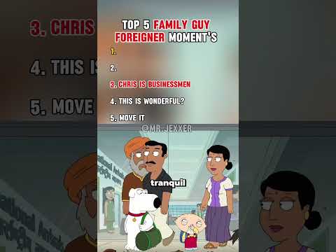 Top 5 Family Guy Foreigner Moment S Familyguy