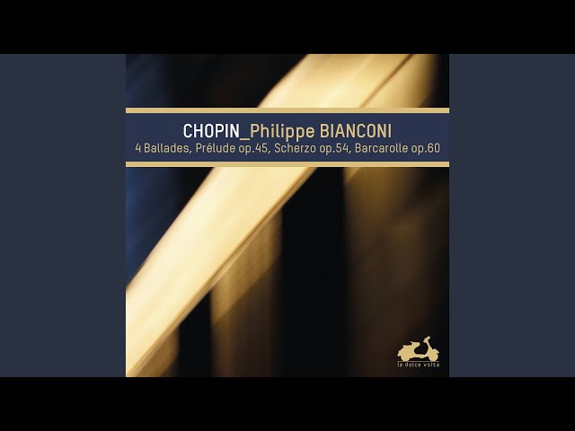 Chopin - Ballade n° 2 : Philippe Bianconi