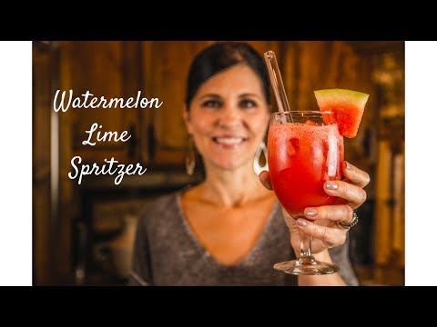 watermelon-spritzer-infused-with-lime-essential-oil
