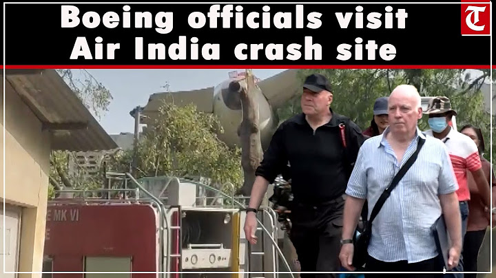 US’ NTSB and Boeing officials visit Air India crash site in Ahmedabad
