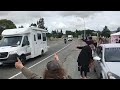 Freedom Convoy 2022 NZ passing through Greta Valley, Canterbury, NZ
