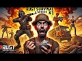 MY FIRST TIME PLAYING RUST | Rust Noob Series