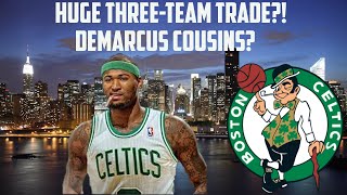 NBA 2K16 MyGM Mode Ep.1 | Boston Celtics | HUGE 3-Team Trade? | Demarcus Cousins?!