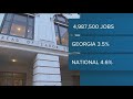 Georgia unemployment rate increases