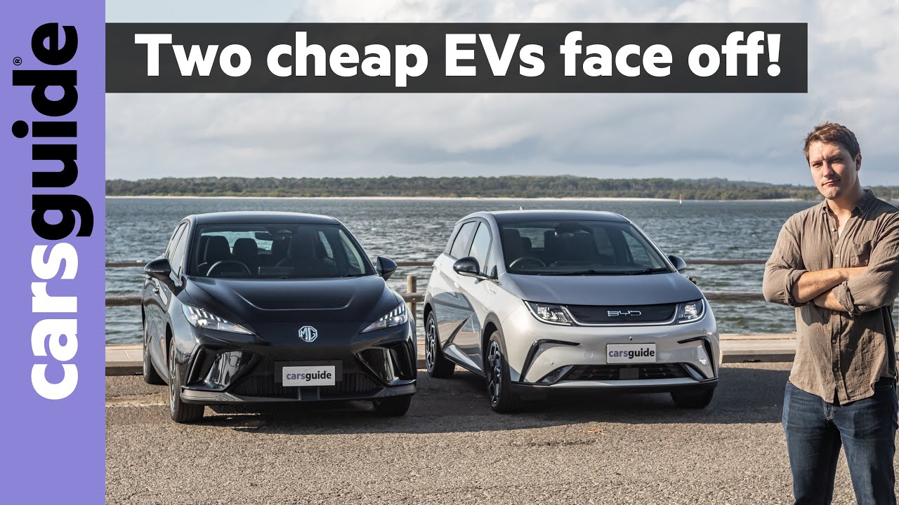 MG4 vs BYD Dolphin 2024 comparison review: Two of the cheapest new electric cars, but which is best?