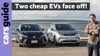 MG4 vs BYD Dolphin 2024 comparison review: Two of the cheapest new electric cars, but which is best? screenshot 5