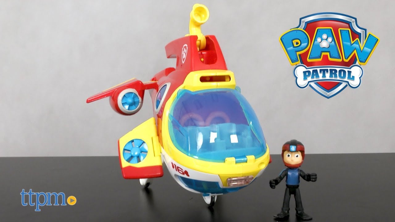 Paw Patrol Sea Patrol Ryder's Sub Patroller Submarine Toy Review