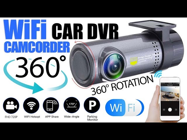 Car Dash Board Mini DVR WiFi Camera Night Vision Video Recorder Wbb12909 -  China Car Camera Recorder Front and Rear, Car Camera Recorder 24 Hours  Parking