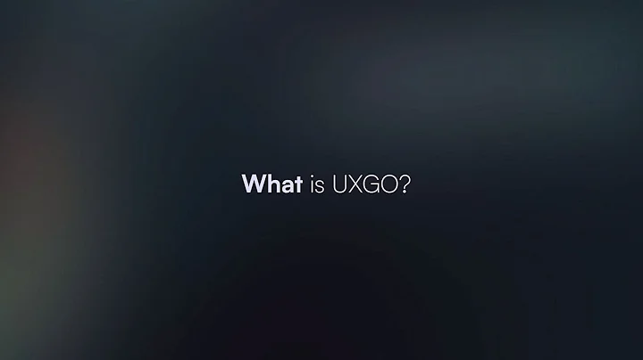 UXGO Official Overview