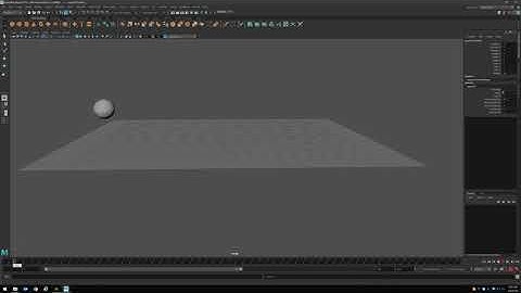 Maya - Squash and Stretch - Keyframe Animation pt2