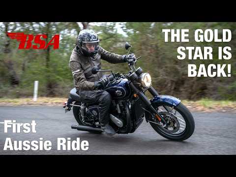 Modern Classic Perfection? | BSA Gold Star 650 first Australian ride