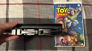 Showing The Damage On My Old 1996 Canadian Vhs Of Toy Story