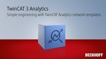 Tutorial: Simple engineering with TwinCAT Analytics network templates