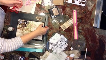 Mini Album Binding Simplified Process Video Part 18