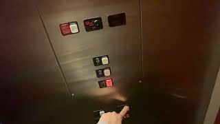 Bad Schindler MT Hydrulic Elevator At Quality Inn In Lawrence Kansas