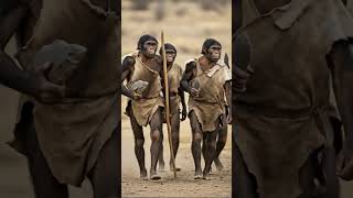 Million Years😳 Ago | How Ancient Humans Survived😱 for Food and Shelter #survivor #ancient #shorts
