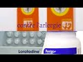 Deux comprimés contre l'alergie. pa neglije gadel