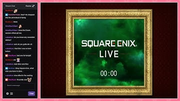 Square Enix Live E3 2019 with Chat Reaction & Comments (2019-06-10)