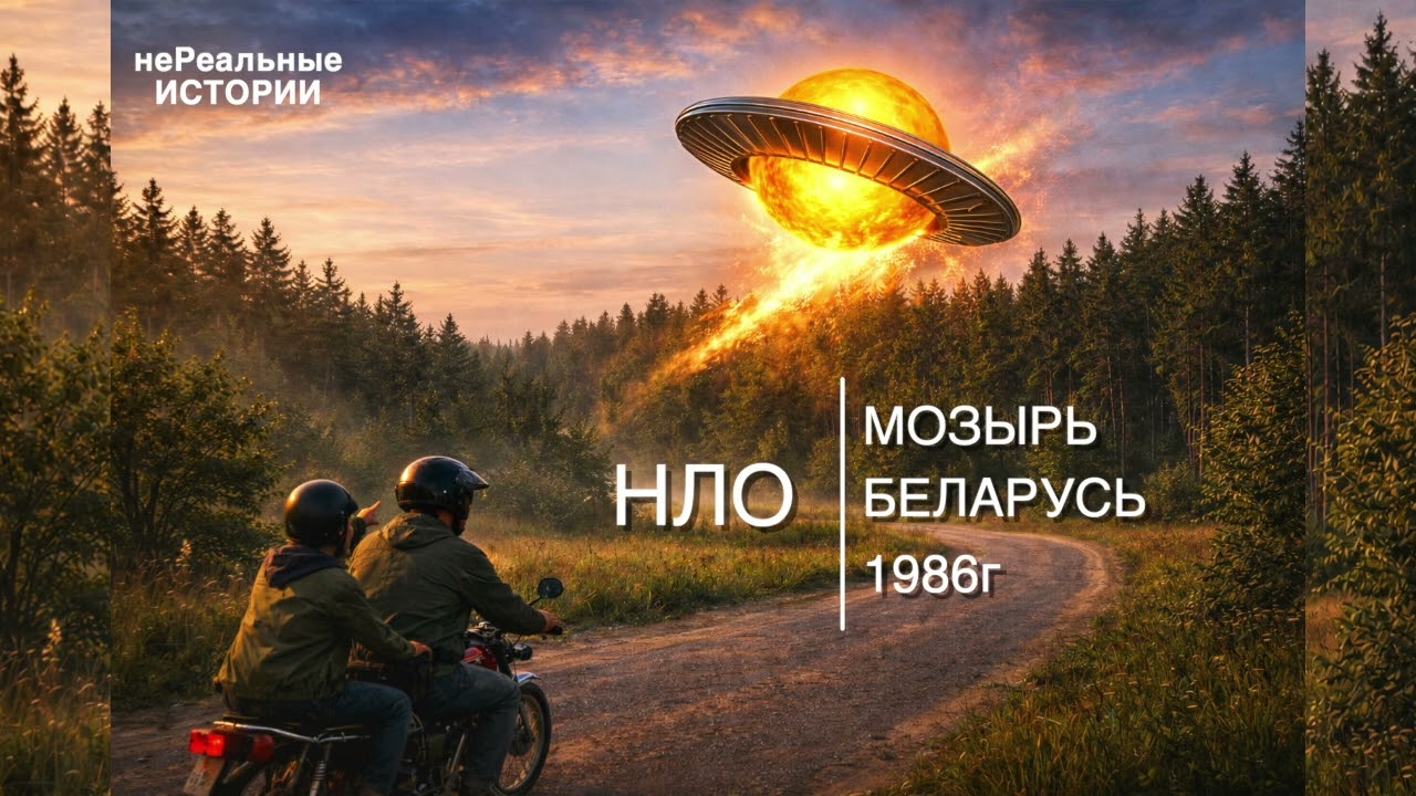 НЛО в Мозыре. Беларусь, 1986г