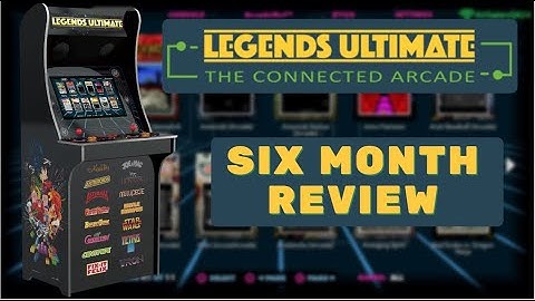 Atgames Legends Ultimate Arcade Six Month Review - Does it live up to the hype?