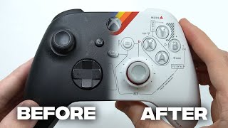 Dirty Xbox Series X Controller Gets A Fresh New Look - Starfield Shell Installation