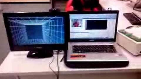 Interactive Screen with OpenGL and OpenCV