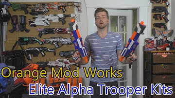 Orange Mod Works - Elite Alpha Trooper Unleashed Solid Stage 1 and 2 Kits