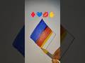 Satisfying creative art ♦️💙💋✋#shorts #creativeartemoji #trending #viralvideo #learn #kidseducatio