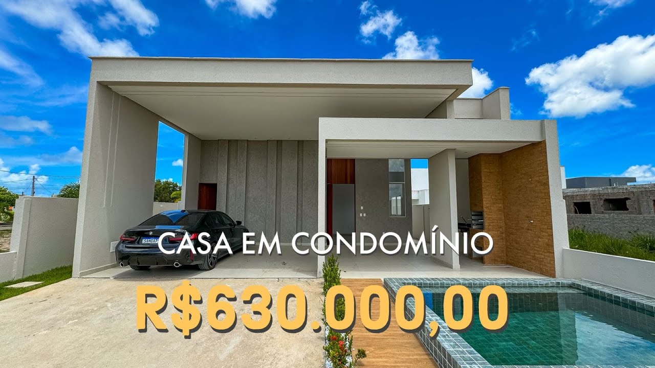 CASA MODERNA NO CONDOMÍNIO PORTO MANGUABA EM MARECHAL DEODORO