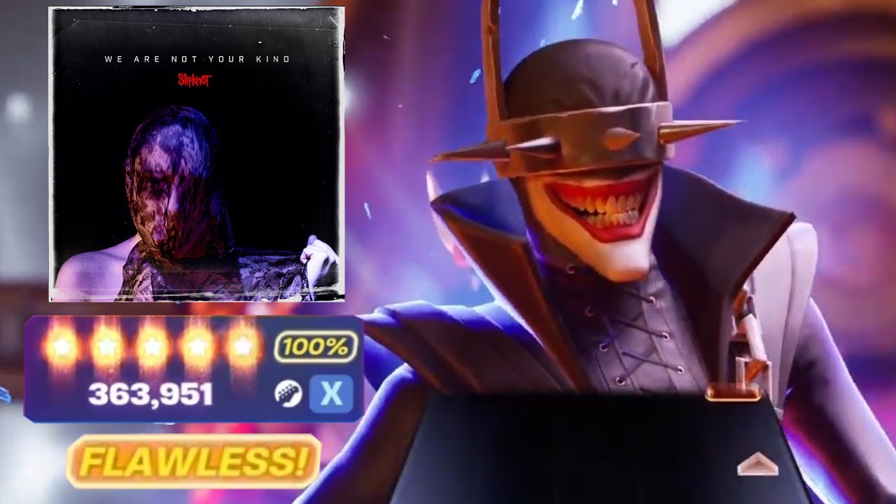 Fortnite Festival Unsainted Slipknot Expert 100 Bass FC (363,951