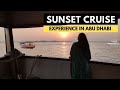 Sunset Cruise in Abu Dhabi [4K] | Golden Cruise Restaurant | Create Memories in Abu Dhabi