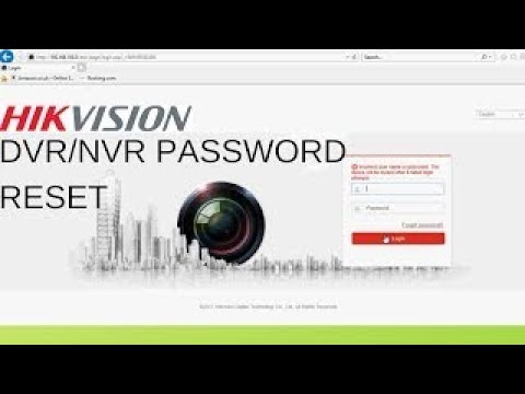 Hikvision | Password Reset | 100% Working Method