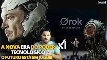 Grok 3! Elon Musk Cria a IA Mais Forte do Mundo e o Google quebra as correntes da sua - Começou!!!