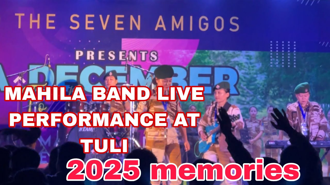 MAHILA BAND LIVE PERFORMANCE AT TULI || SHORT BTS || MEMORIES 2025 ...