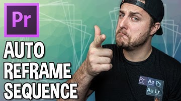Adobe Premiere Auto Reframe Sequence Tutorial
