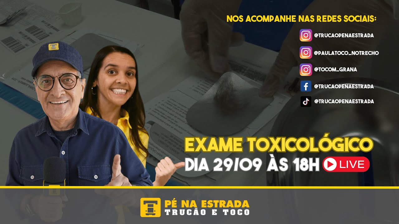 Exame Toxicológico – novidades e dúvidas