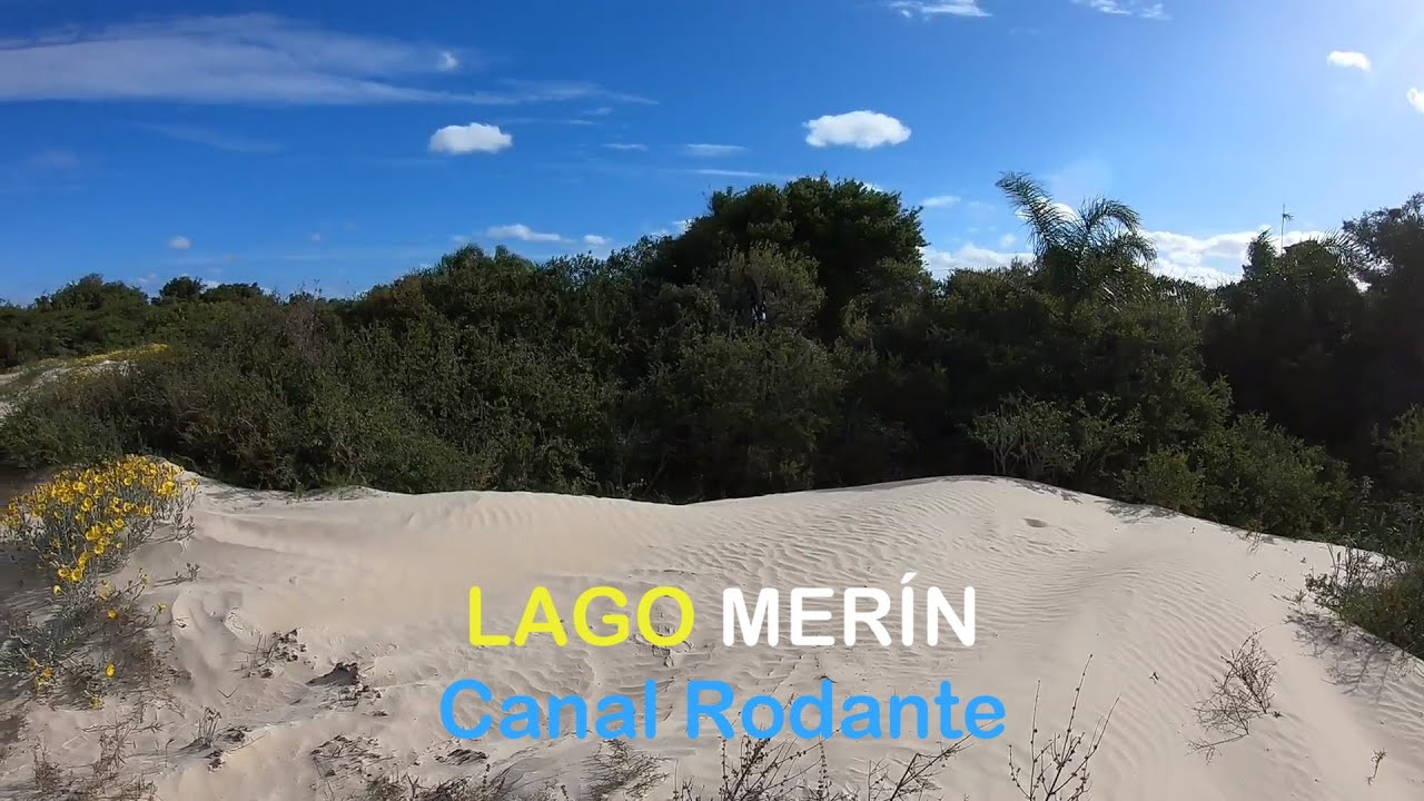 LAGO MERIN, PLAYA ANIBAL SAGLIA ROCHA URUGUAY. (Text in english)